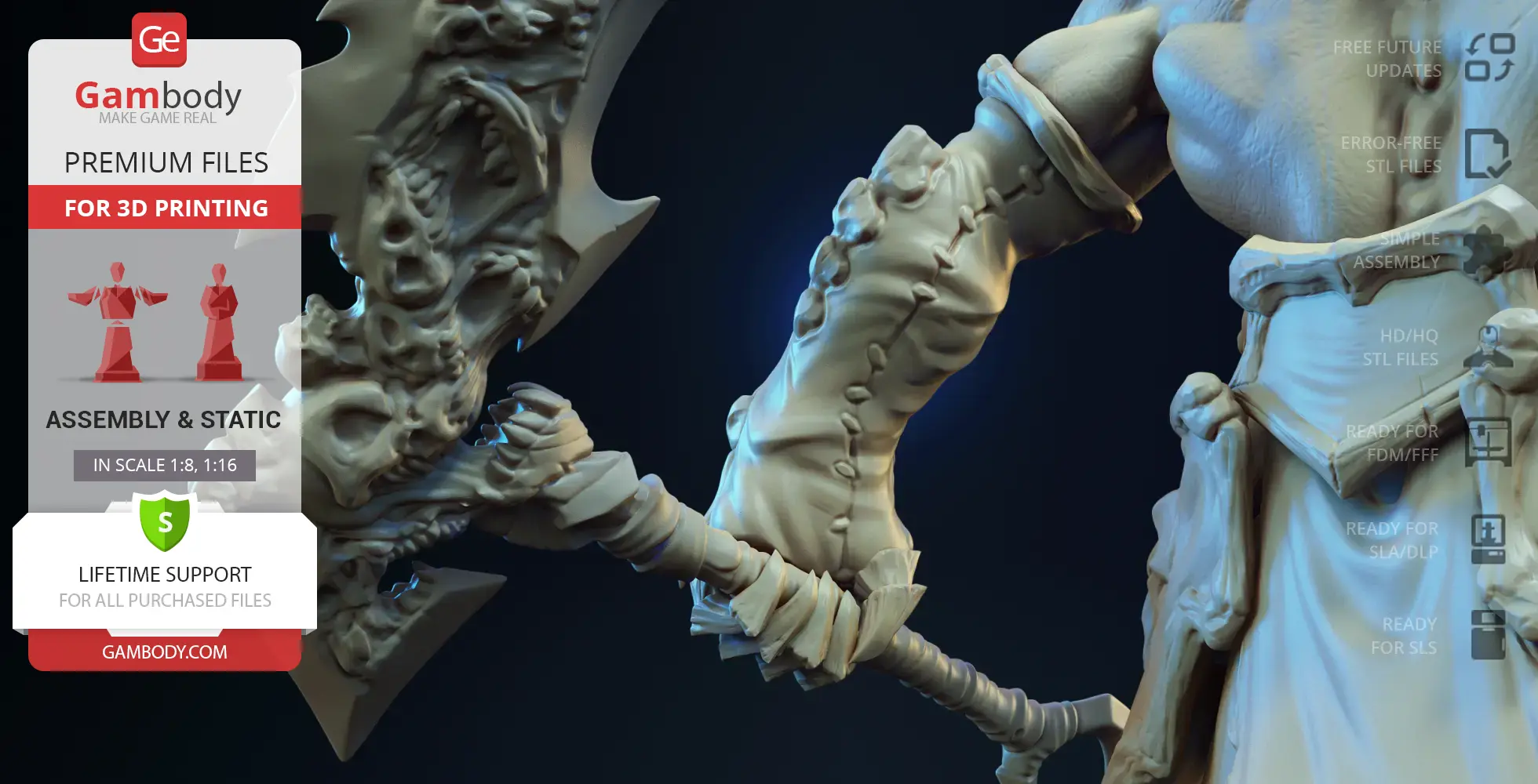Death Darksiders - Video Games 3D Models | Gambody