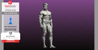 Male statue