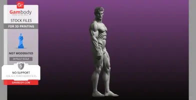 Male statue