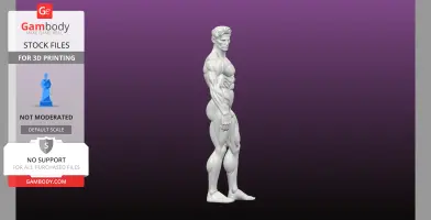 Male statue