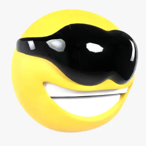 Smiling Glasses Emoji