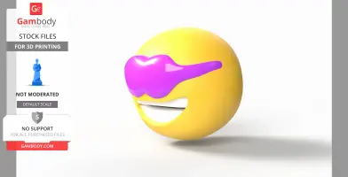 Smiling Glasses Emoji