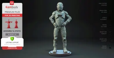 Universal Pilot Pack 3D Printer Files | Assembly