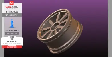 Subaru WRX rally 1/10 rc rim