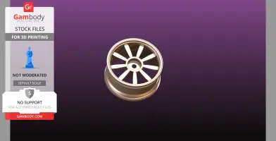 Subaru WRX rally 1/10 rc rim
