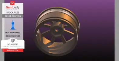 Subaru WRX rally 1/10 rc rim