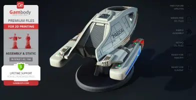 Type-9 Shuttlecraft 3D Printer Files | Assembly
