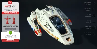 Type-9 Shuttlecraft 3D Printer Files | Assembly