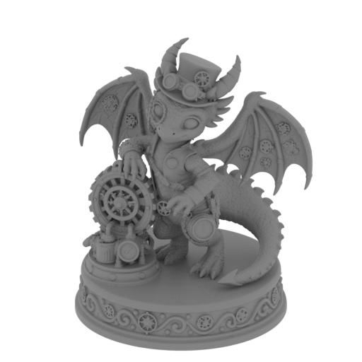 Clockwork Fantasy Dragon.stl
