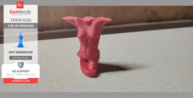 Sculpted Female Bust
