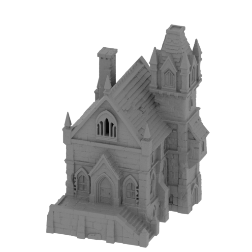 Dark Fantasy Mansion.stl