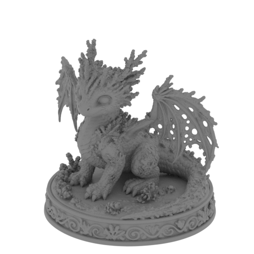 simplify_Coral Reef Baby Dragon.stl