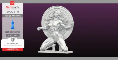 Atlas Statue Bust