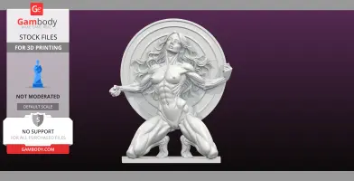 Atlas Statue Bust