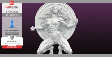 Atlas Statue Bust