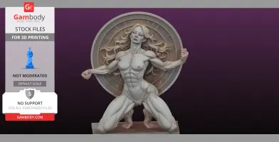 Atlas Statue Bust