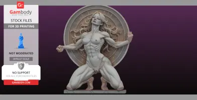 Atlas Statue Bust