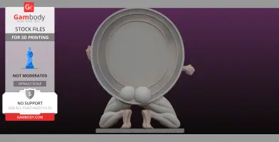 Atlas Statue Bust