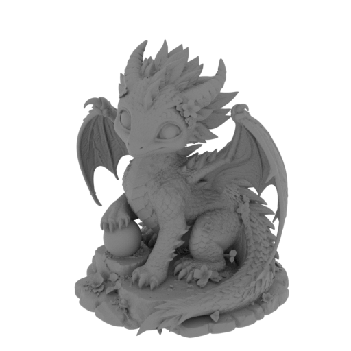 Blossom Dragon.stl