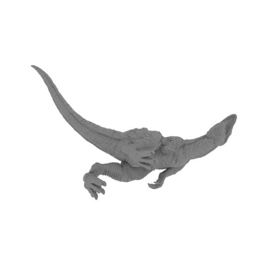 Allosaurus A100 pose c100 - stl.stl