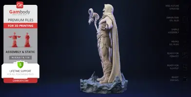 Skeletor Masters of the Universe 3D Printer Files | Assembly