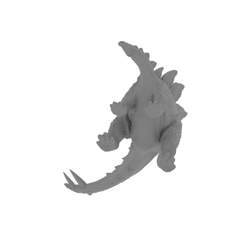 stegosaurus A100 pose B101.stl