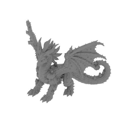 Cactus dragon.stl