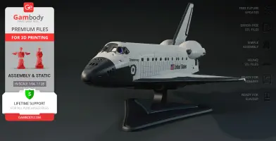 Space Shuttle Discovery 3D Printer Files | Assembly