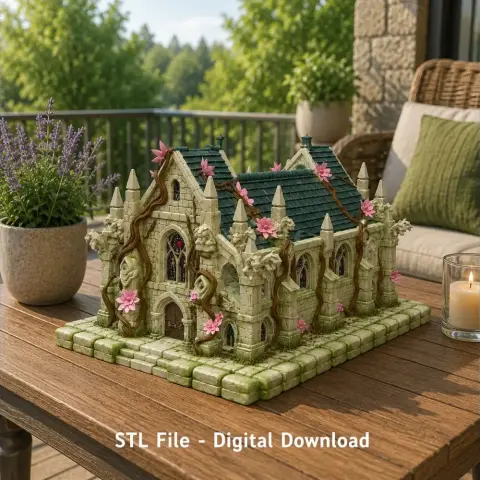 Blossom Cathedral STL File for 3D Print