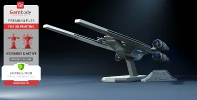U-Wing Starfighter 3D Printer Files | Assembly + Action