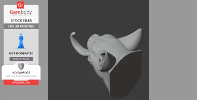 Bat Head Wall Hanger Coat & Key Holder Hook