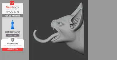 Bat Head Wall Hanger Coat & Key Holder Hook