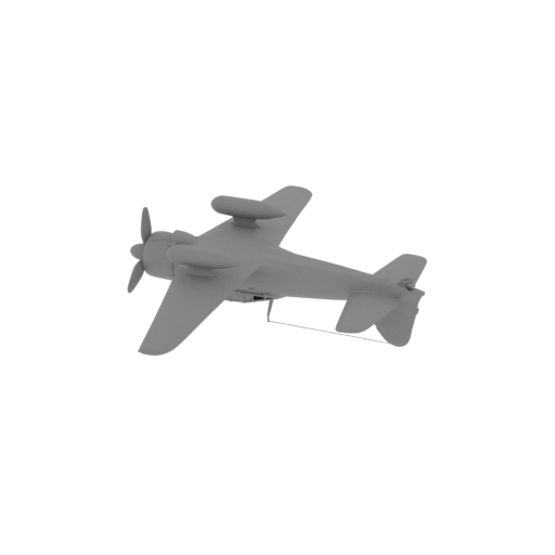 A6M Zero Plane.stl
