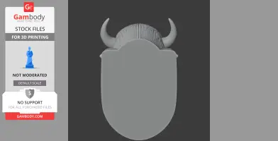 Bison Head Wall Hanger Coat and Key Holder Hook