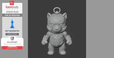 Winnie the Pooh Black Panther Ring Figure