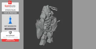 Ancient God of War Figurine