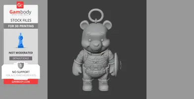 Winnie the Pooh Captain America Ring Figure