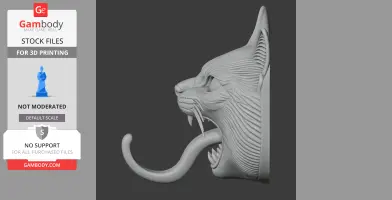 Cat Head Wall Hanger Coat and Key Holder Hook