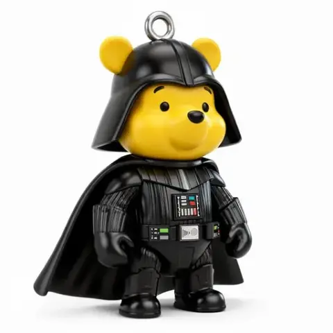 Winnie the Pooh Darth Vader Ring Figure