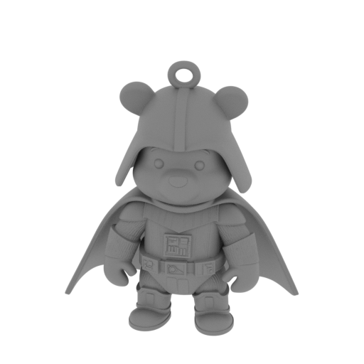 Winnie the Pooh Darth Vader Ring Figure.stl