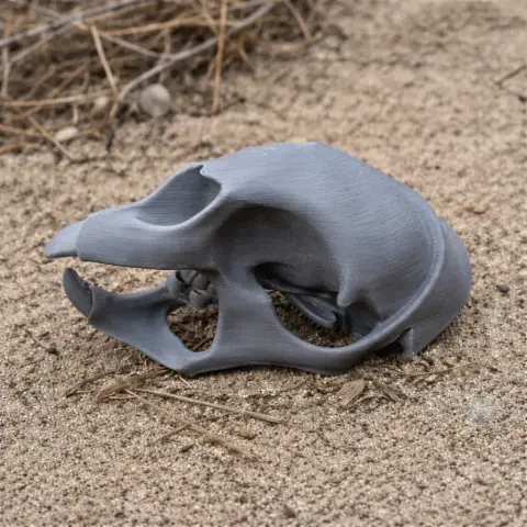 Alpaca Skull