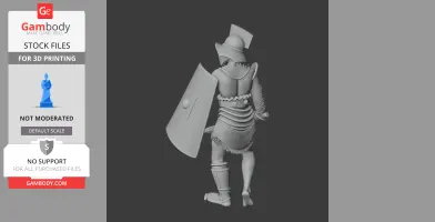 Andabata Gallus Gladiator