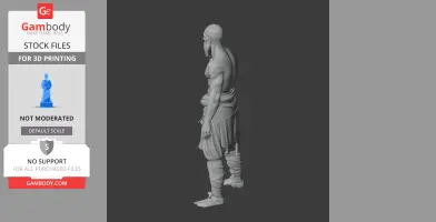 Baldur God of War Figurine