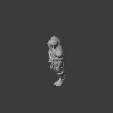 Baldur God of War Figurine