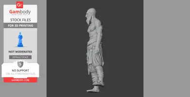 Baldur God of War Figurine
