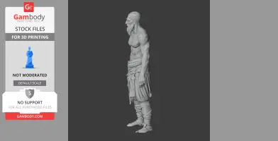 Baldur God of War Figurine