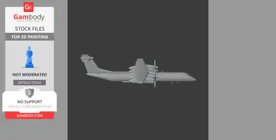 Bombardier Dash 8 Plane