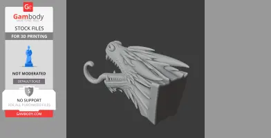 Dragon Head Wall Hanger Coat and Key Holder Hook