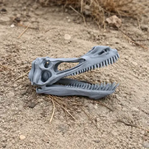 Anhanguera Skull