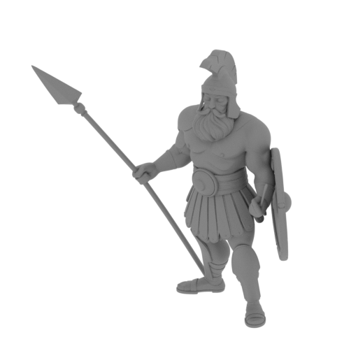 Achilles Ancient Warrior.stl